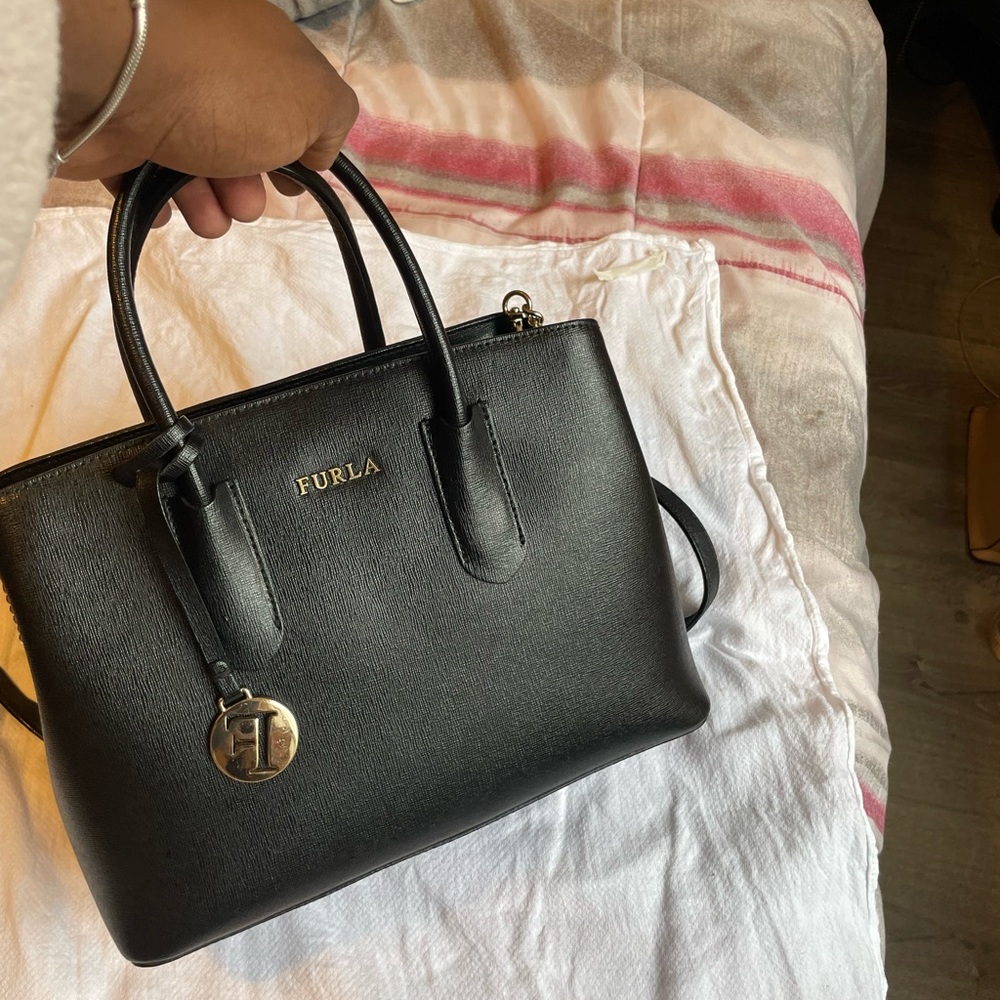 Furla leather handbag